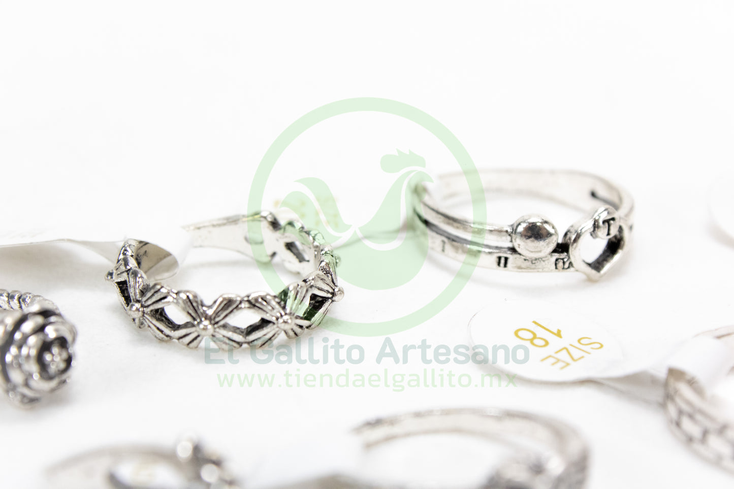 Anillo Acero MD1 | Plateado Formas