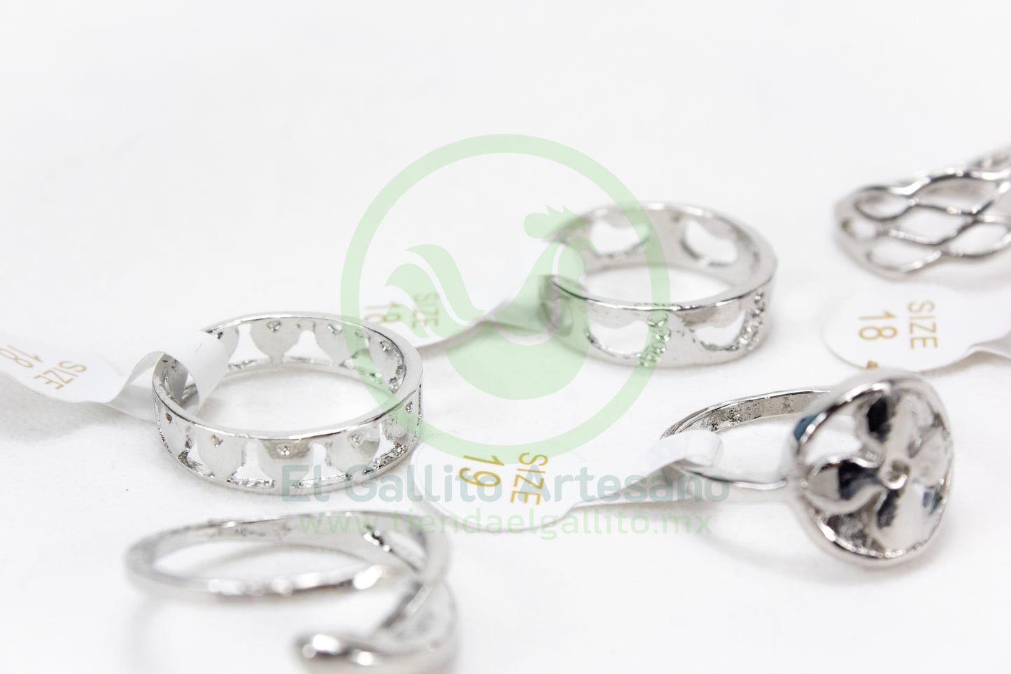 Anillo Acero MD1 | Plateado Láser