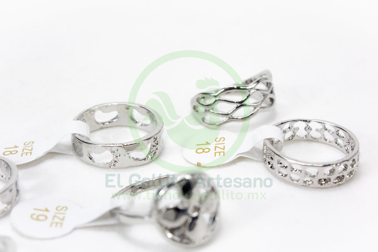 Anillo Acero MD1 | Plateado Láser