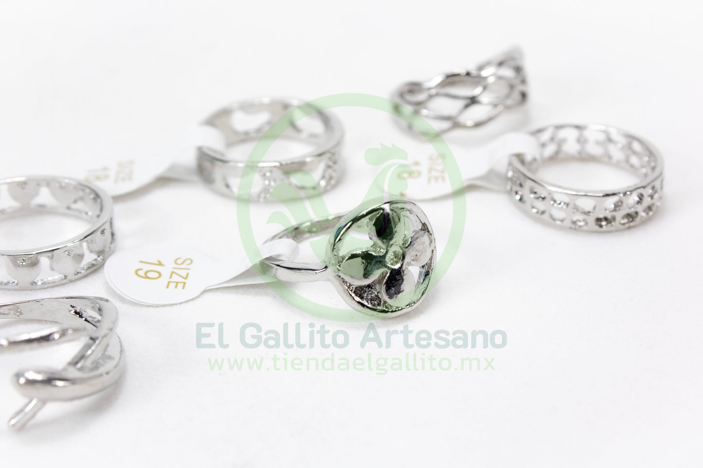 Anillo Acero MD1 | Plateado Láser