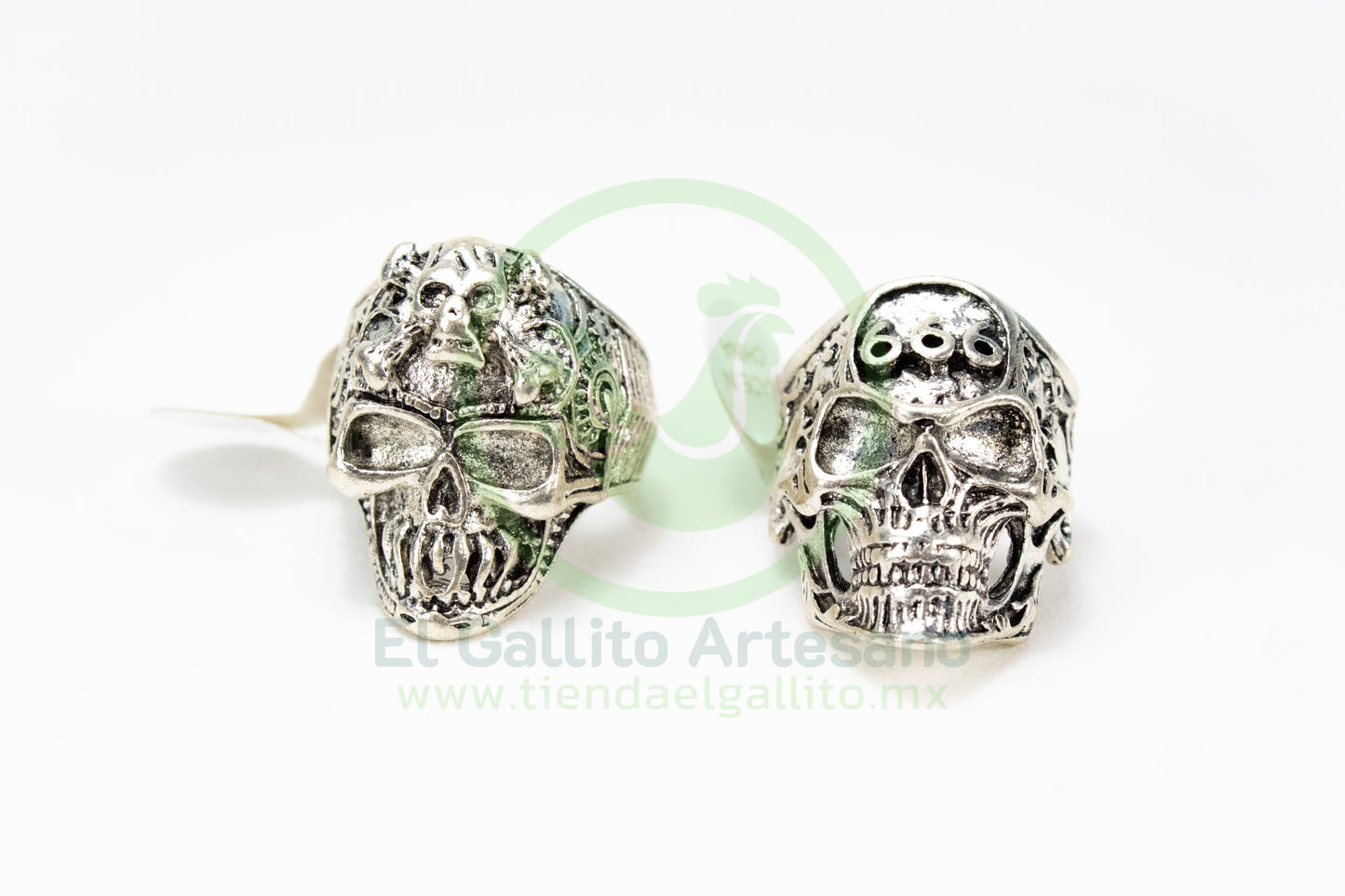 Anillo Acero MD2 | Calavera Animales