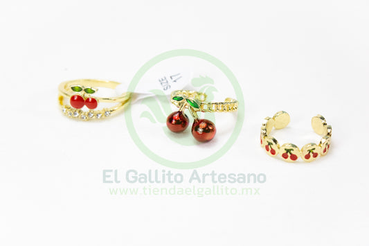 Anillo Acero MD2 | Frutos Rojos
