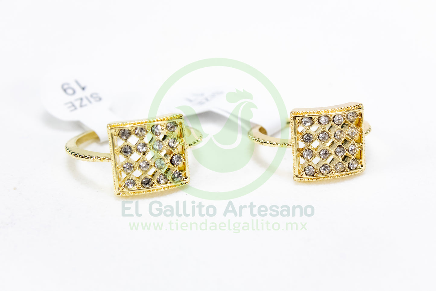 Anillo Acero MD2 | Cuadro Grande Crist