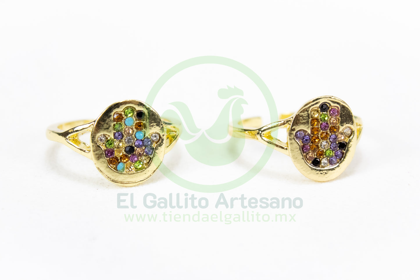 Anillo Acero MD2 | Mano Fátima Med