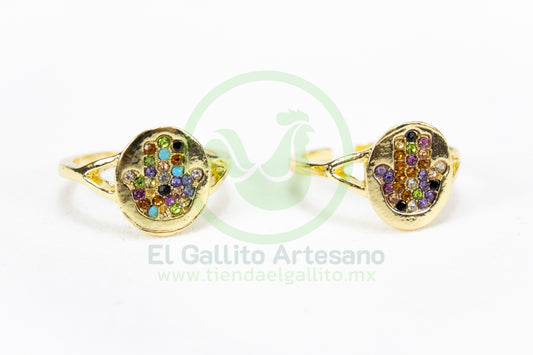 Anillo Acero MD2 | Mano Fátima Med