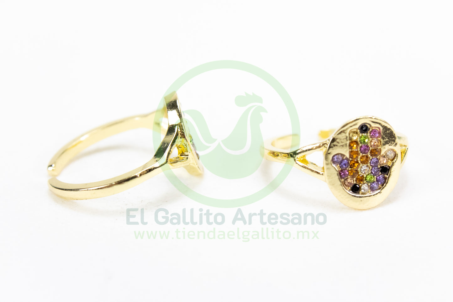Anillo Acero MD2 | Mano Fátima Med