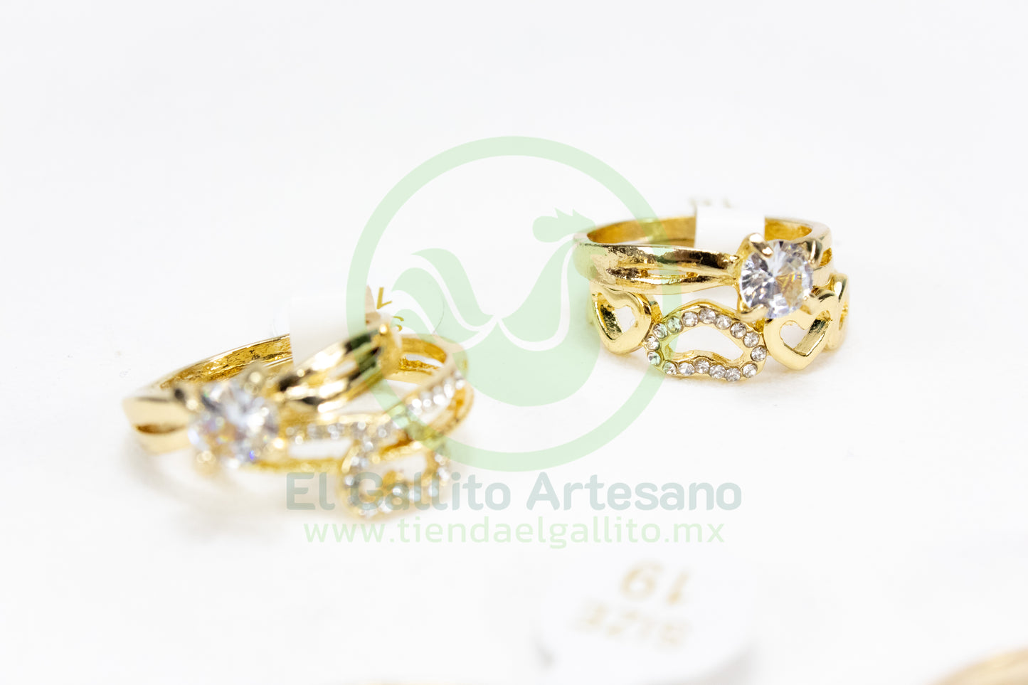 Anillo Acero MD3 | Doble Cristal Gris