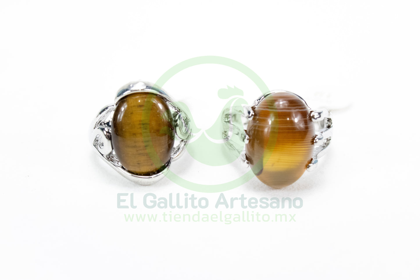 Anillo Acero MD3 | Piedra Natural