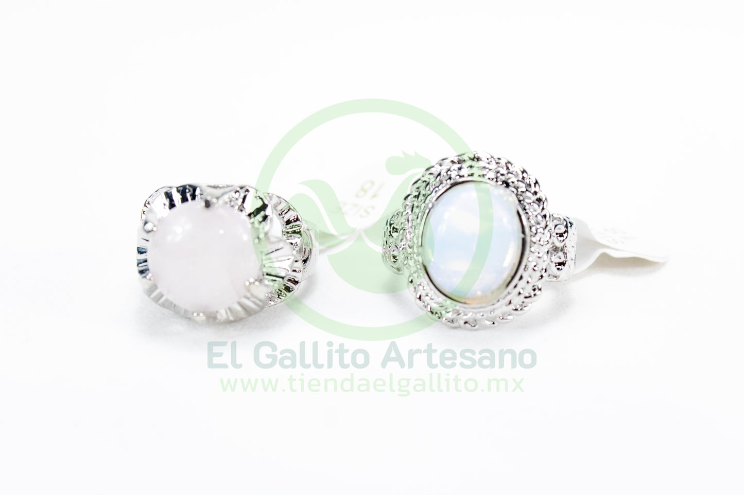 Anillo Acero MD3 | Piedra Natural