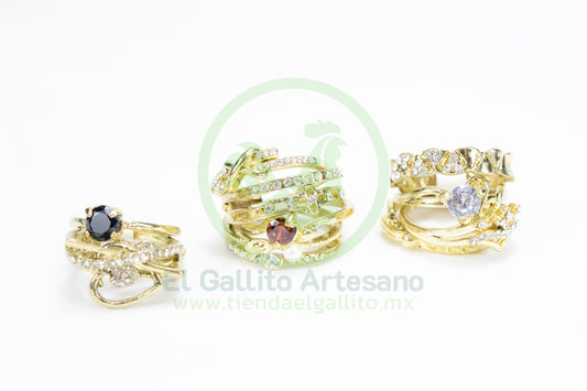 Anillo Acero MD4 | Gema Formas 4-5