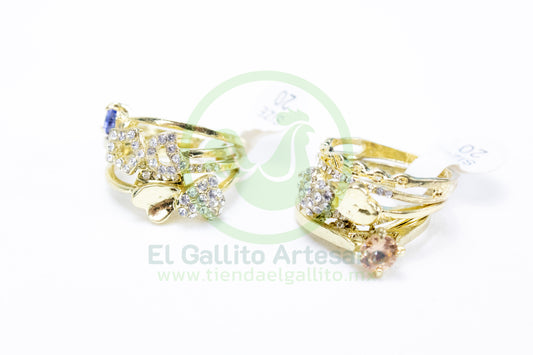 Anillo Acero MD4 | Gema Formas 4-5