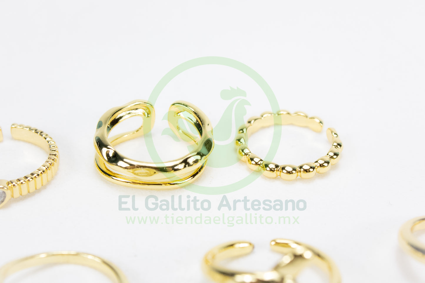 Anillo Acero MD4 | Ramas Ajustable