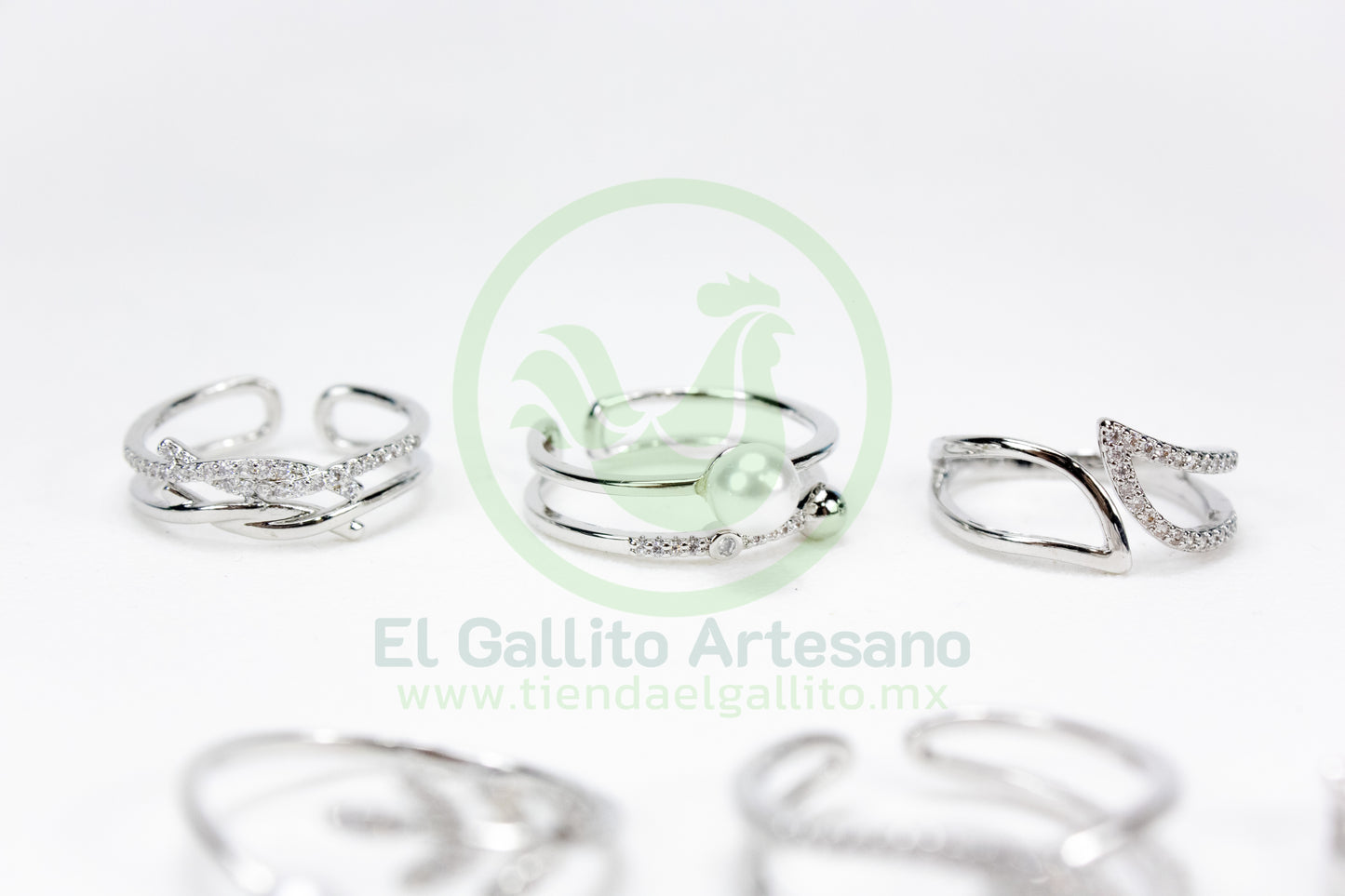 Anillo Acero MD7 | Plateado Princesa