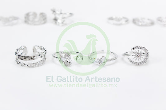 Anillo Acero MD7 | V. Fig. Plat. Ajust.
