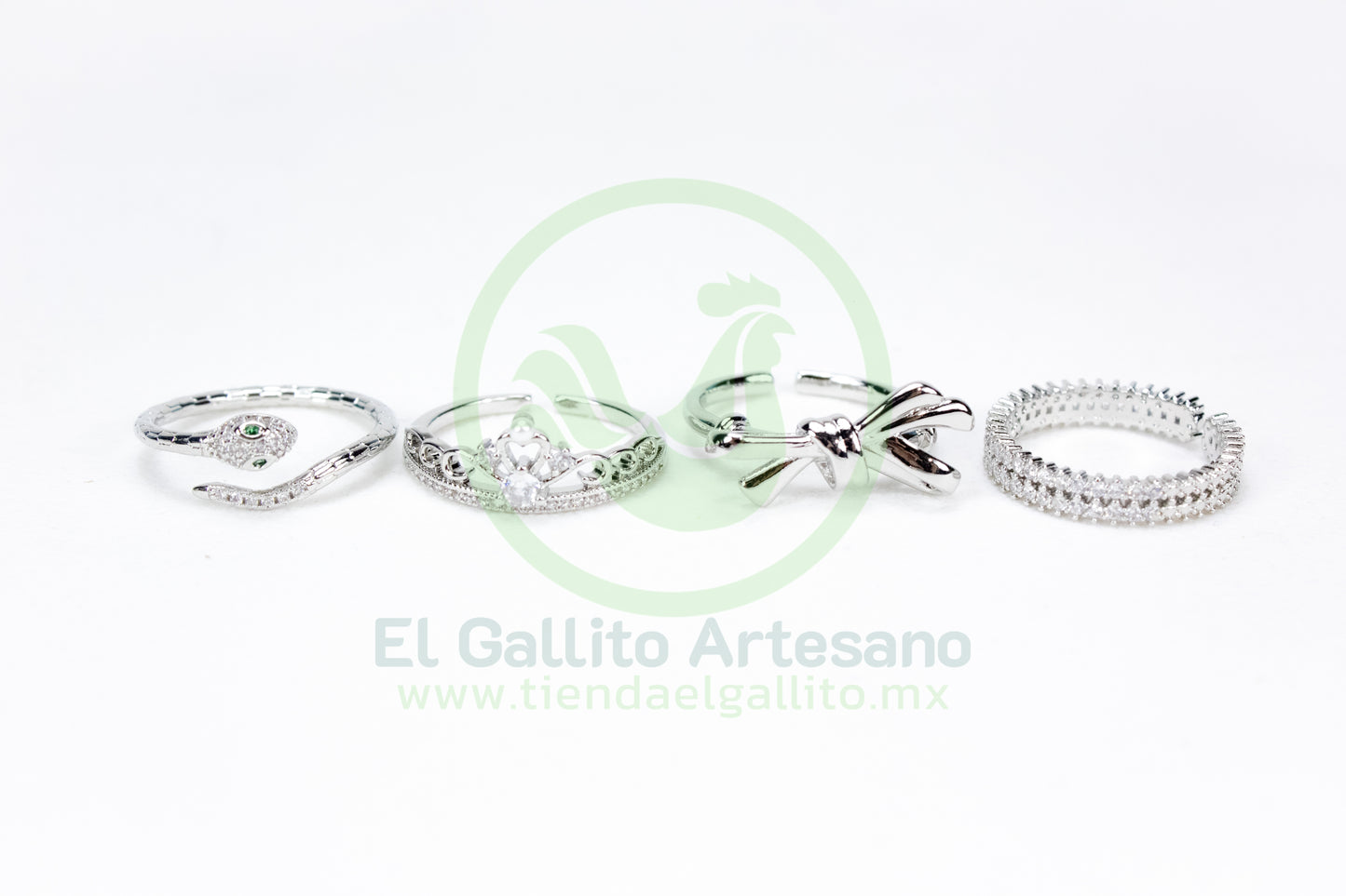 Anillo Acero MD7 | V. Fig. Plat. Ajust.
