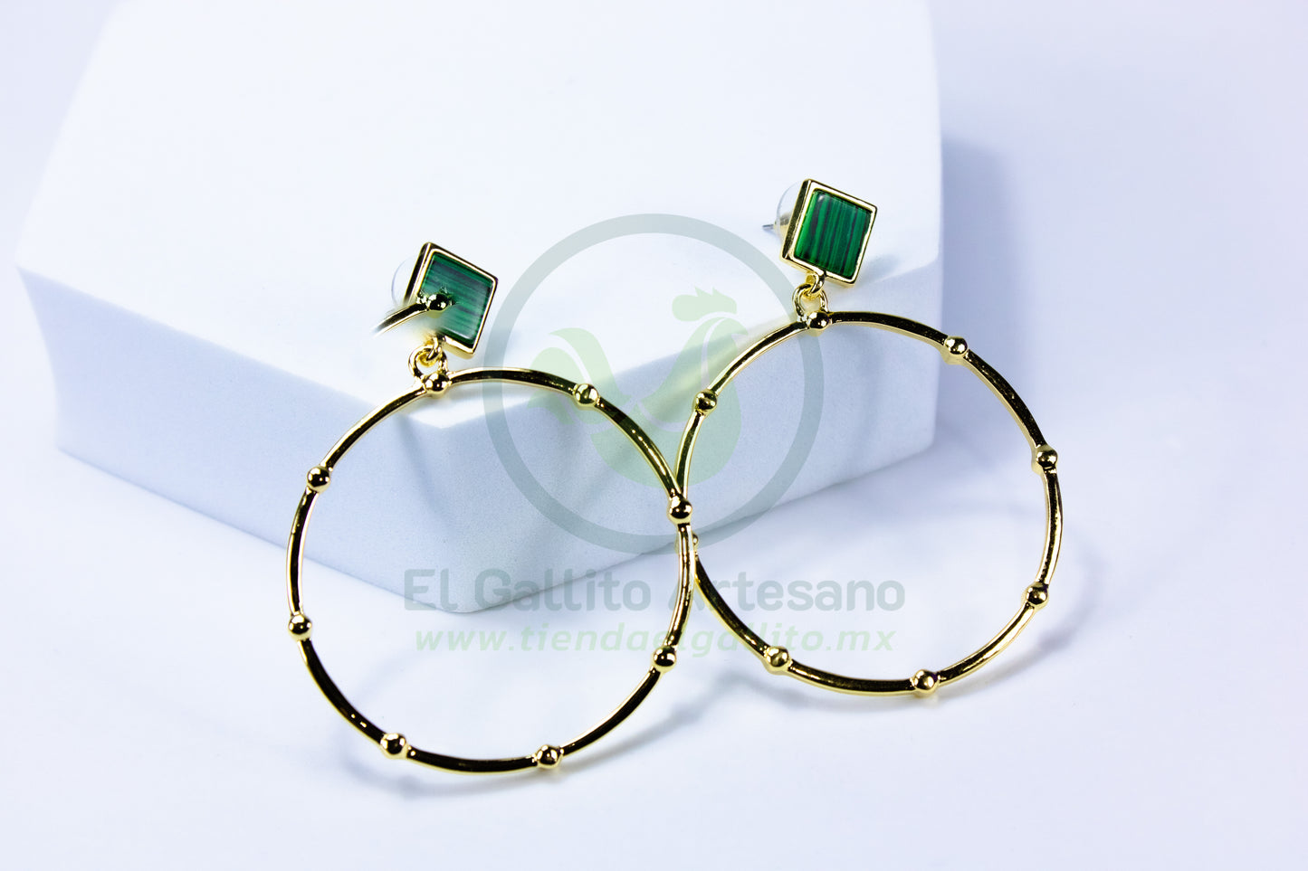 Arete 24-4 MD92-93 | Aro Gema Malaquita