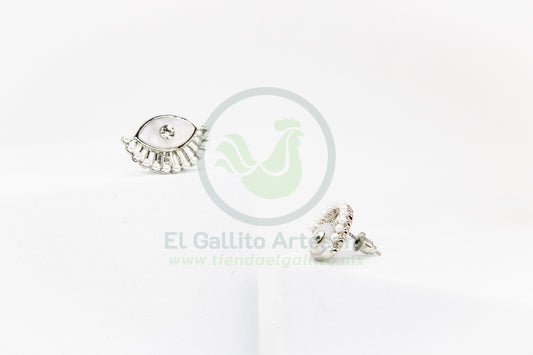 Arete Gold MD07 | Ojos Gotas Plat