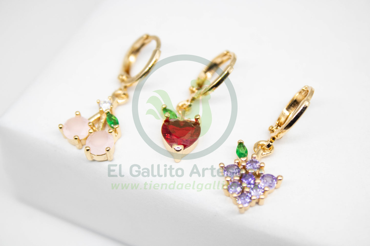 Arete VIVI 46 | Trío Huggie Frutal