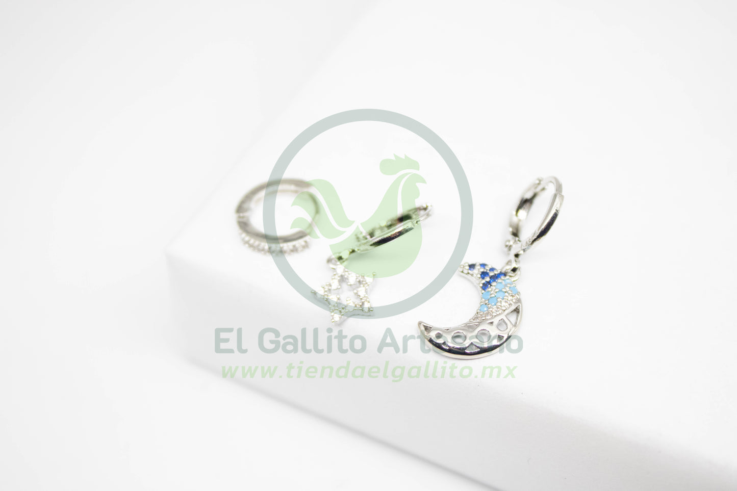 Arete VIVI 47 | Trio Huggie Luna Estrella