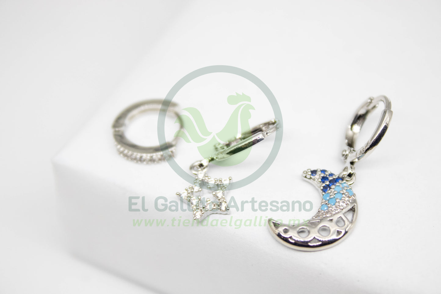 Arete VIVI 47 | Trio Huggie Luna Estrella