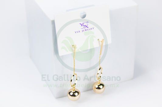 Arete Vivi Cy-21 | Aro con Bola