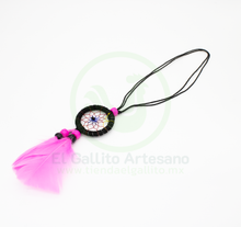 Cargar imagen en el visor de la galería, Atrapasueño Collar 2 Plumas
