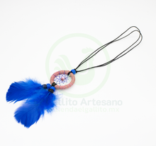 Cargar imagen en el visor de la galería, Atrapasueño Collar 2 Plumas
