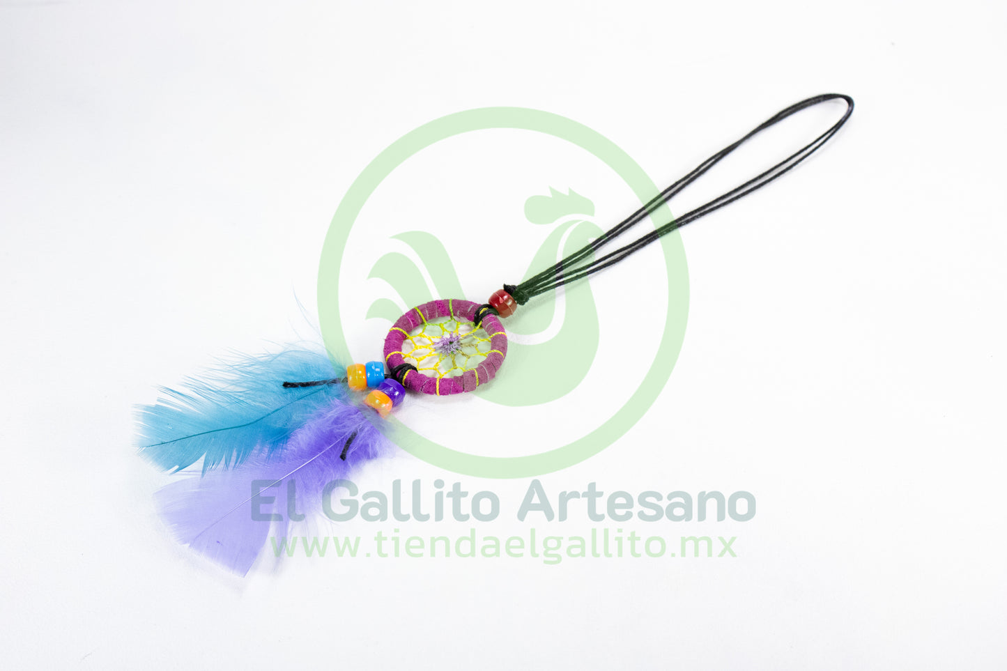 Atrapasueños Collar 2 Plumas