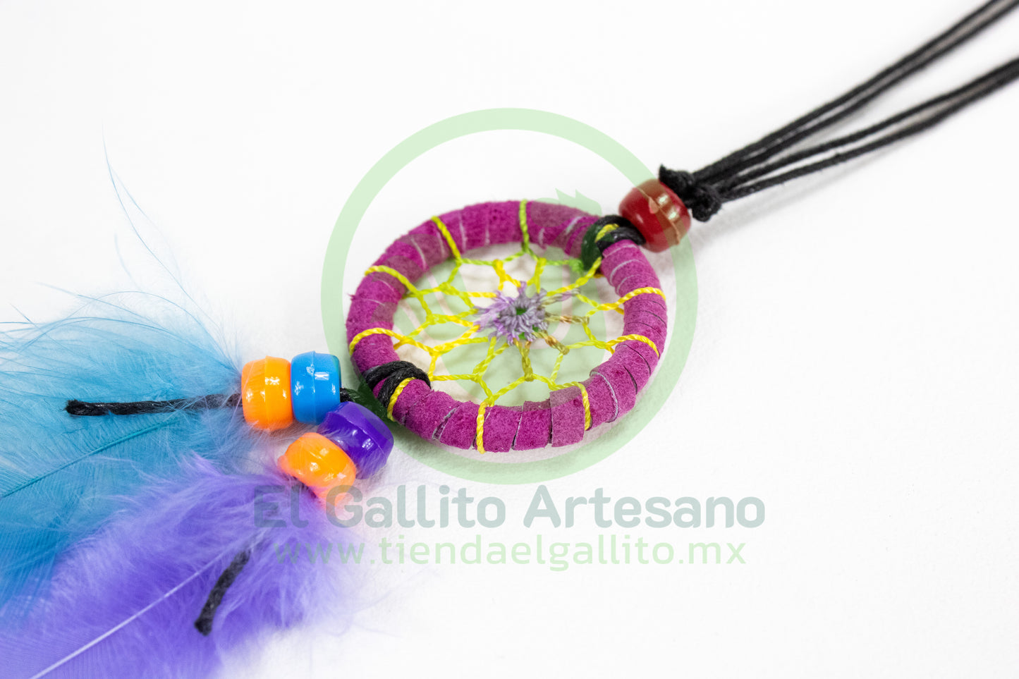 Atrapasueños Collar 2 Plumas