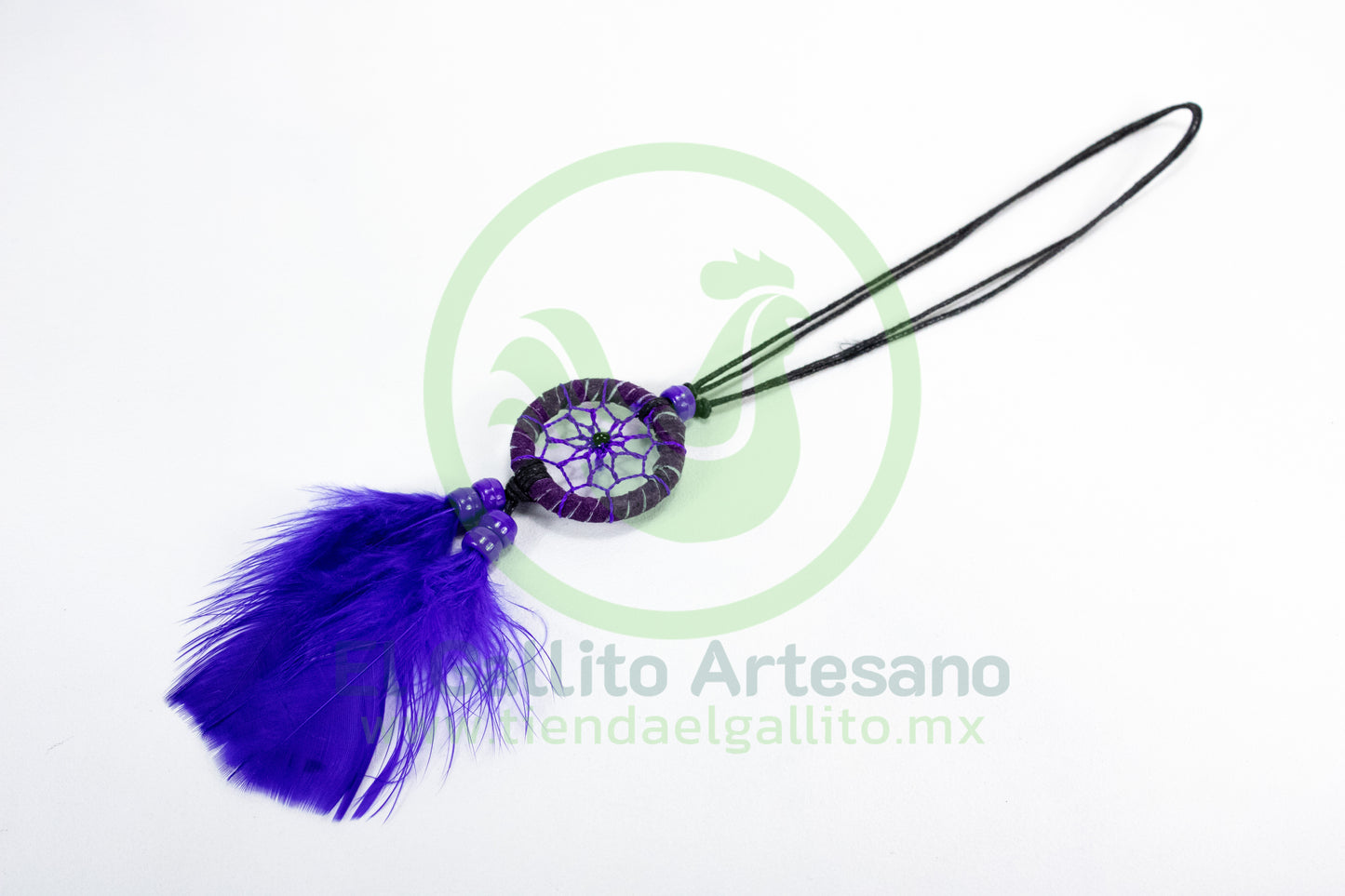 Atrapasueños Collar 2 Plumas