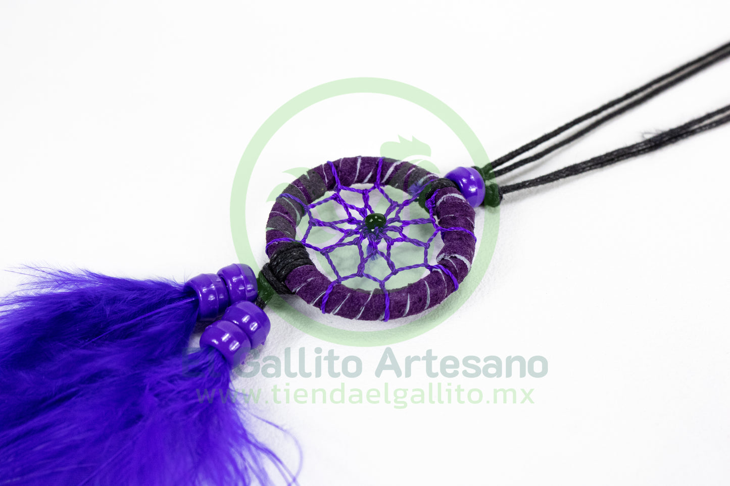 Atrapasueños Collar 2 Plumas