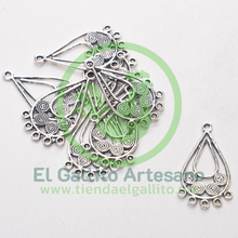 Cargar imagen en el visor de la galería, Base Para Arete #129 ÚLTIMAS PIEZAS
