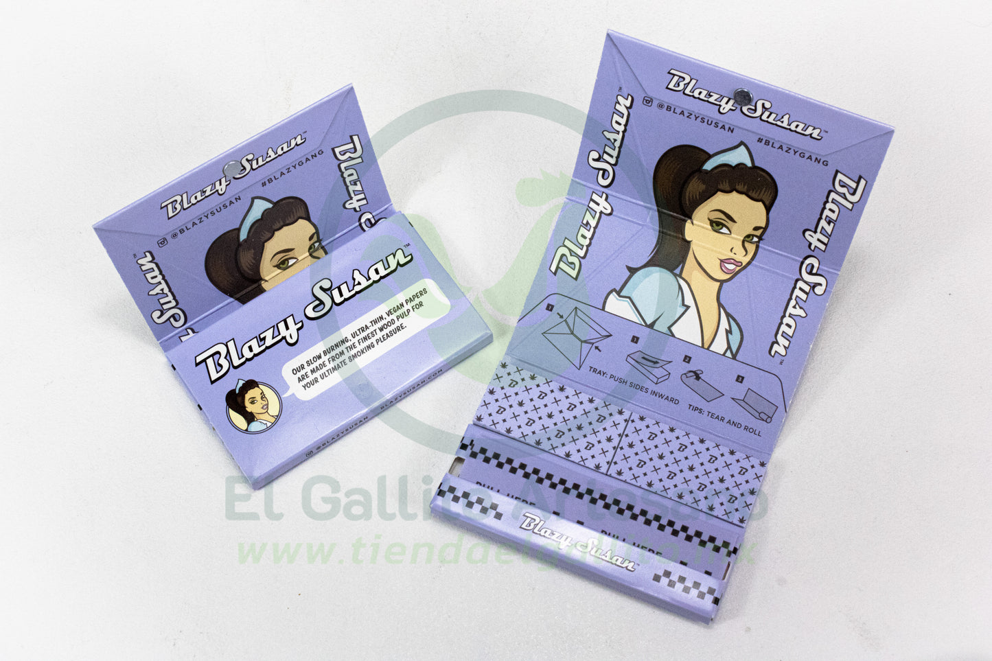 Blazy Susan con Filtro Morado