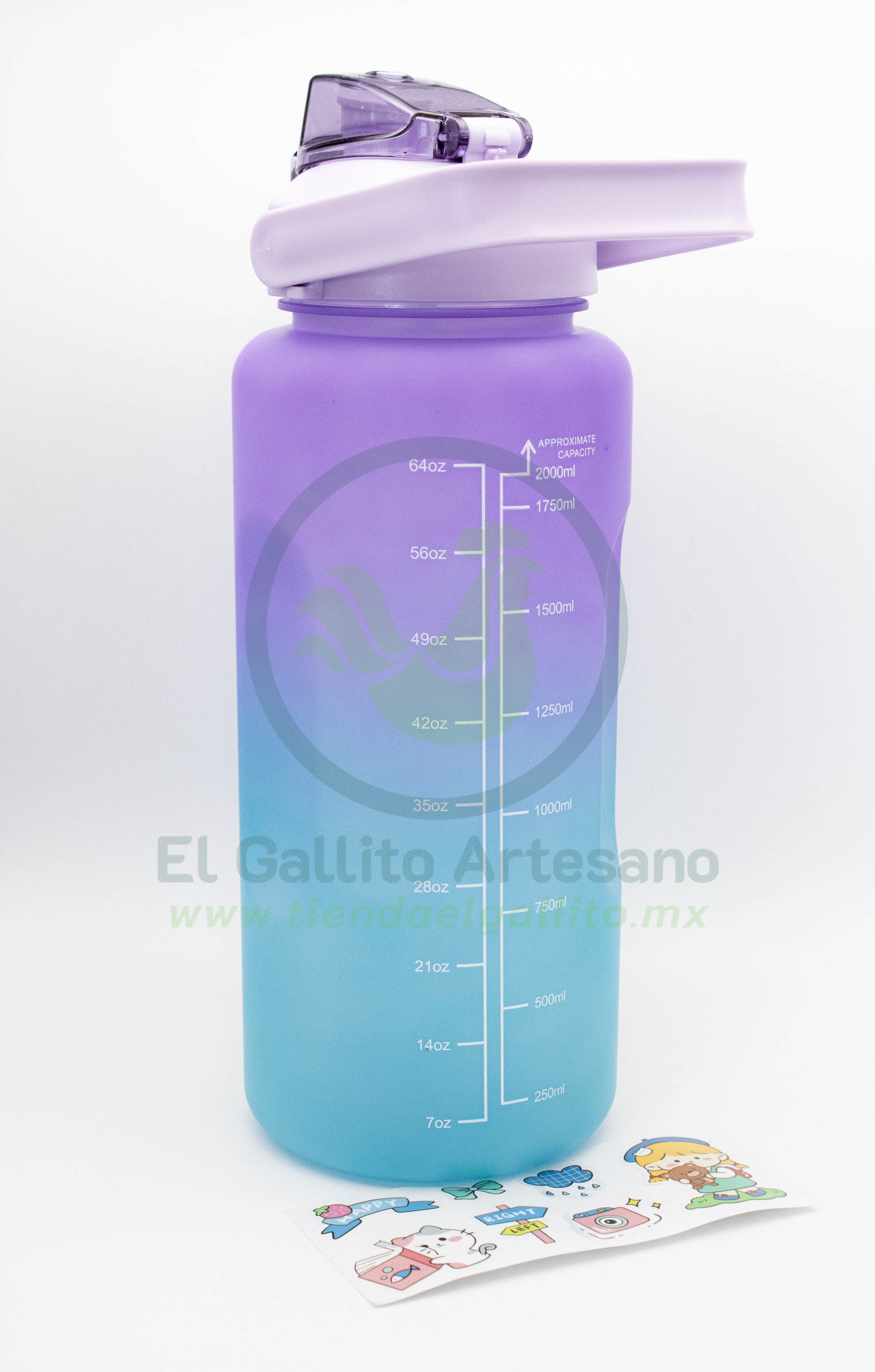 Botella Bicolor 2L *BOT2L*