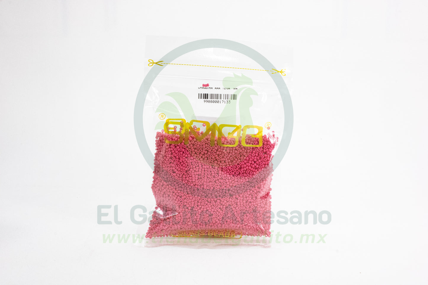Chaquira AAA 12/0A-M4 | Rosa Mexicano