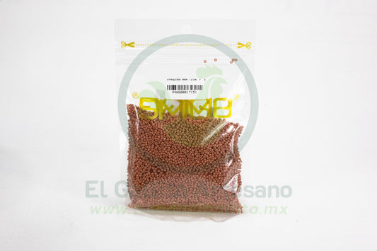 Chaquira AAA 12/0A-P-9 | Rojo Oscuro Mate