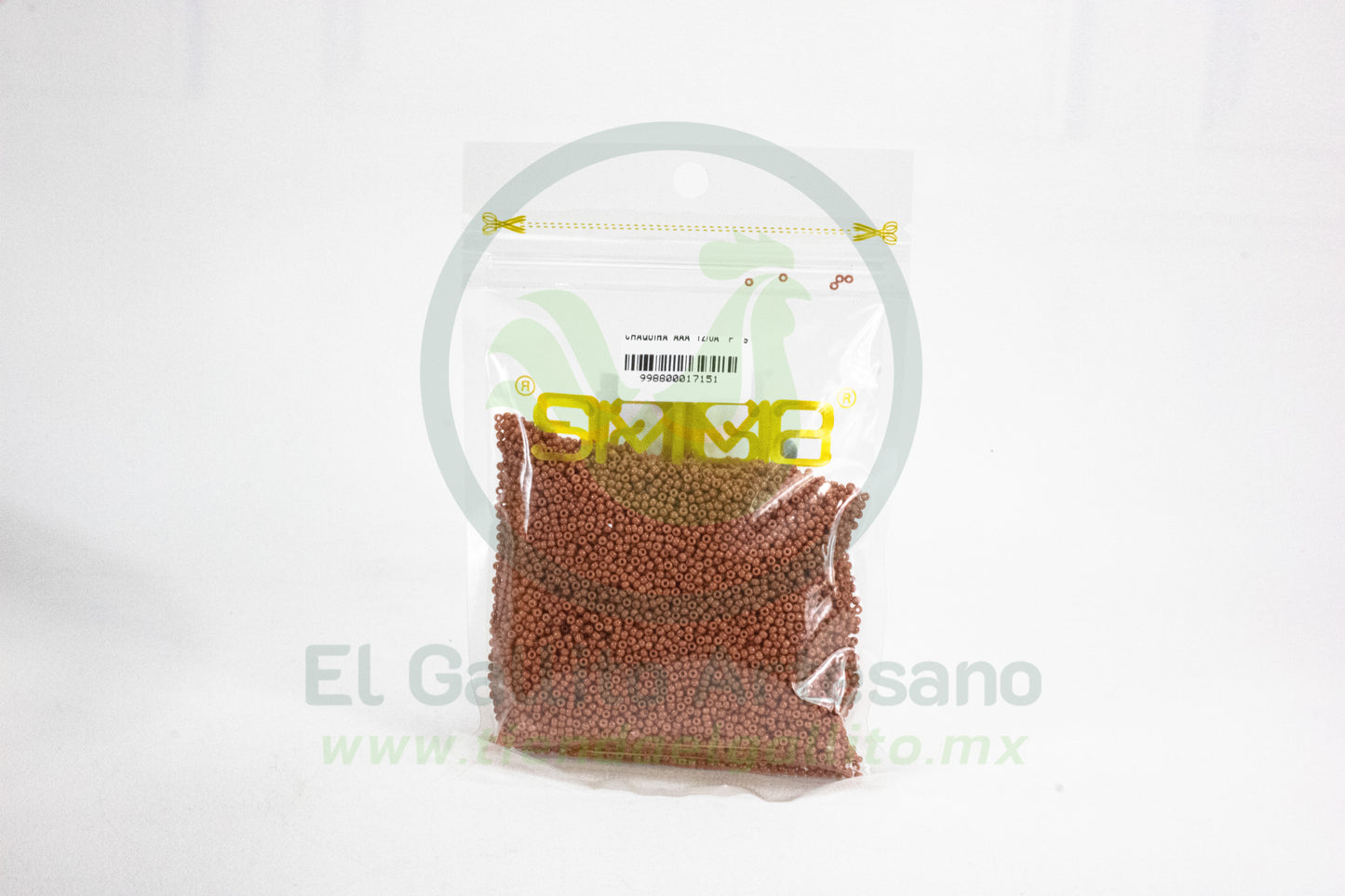 Chaquira AAA 12/0A-P-9 | Rojo Oscuro Mate