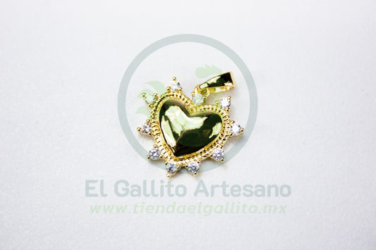Charms #40 25-1 | Corazón Picos