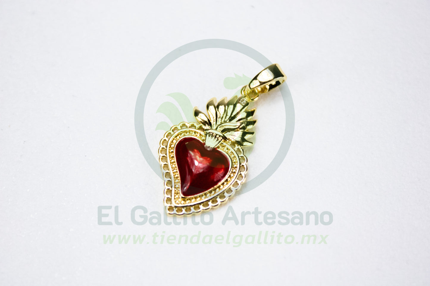Charms #42 25-1 | Corazón Raíz Rojo