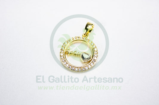 Charms #50 25-1 | Línea de Vida Corazón