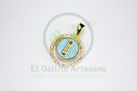 Charms #53 25-1 | Turquesa Circulos