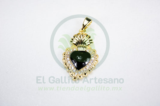 Charms #55 25-1 |  | Corazón Raíz Negro