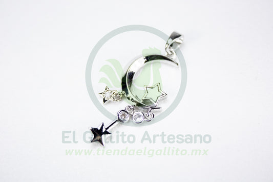 Charms #60 25-1 | Luna Estrellas Colgantes
