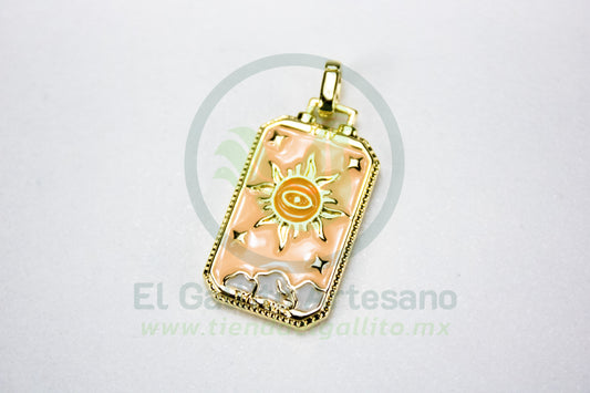 Charms #84 25-1 | Placa Sol Coral