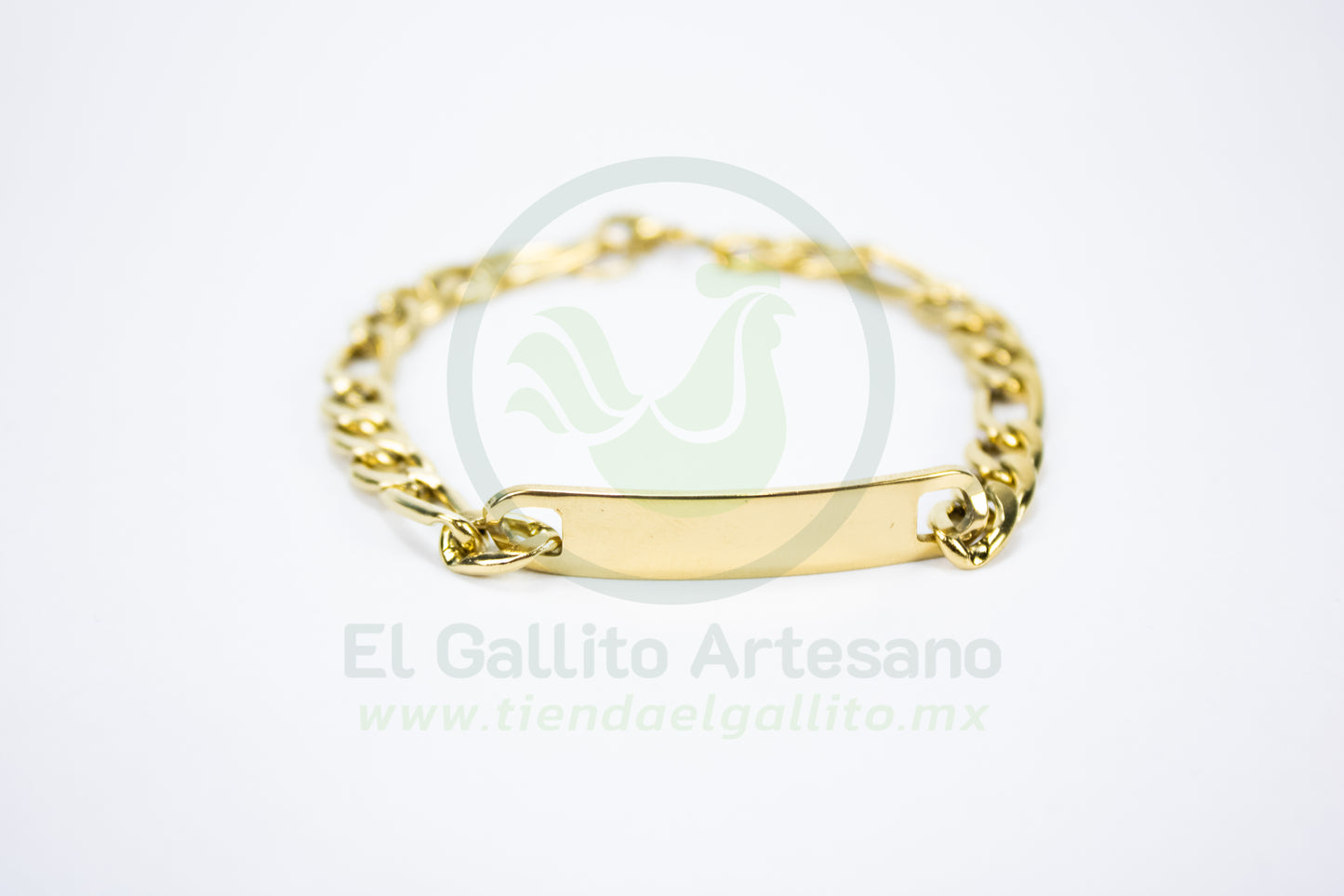 Esclava Acero 24-4 Md #6 Dorado