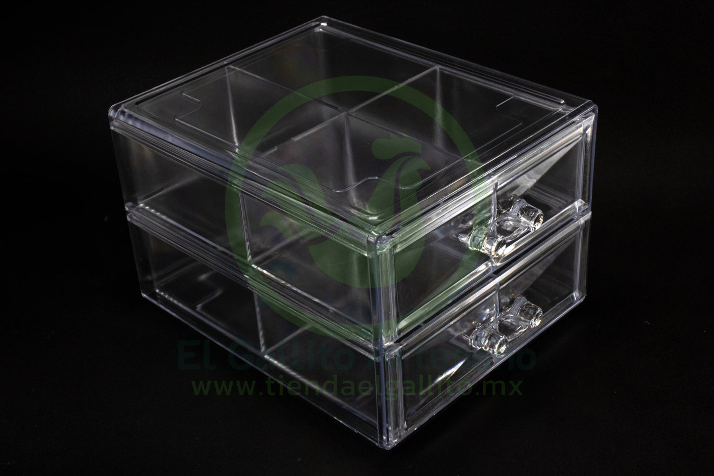 Caja Plástica CMD20-7 | Almacenadora 2 Niveles
