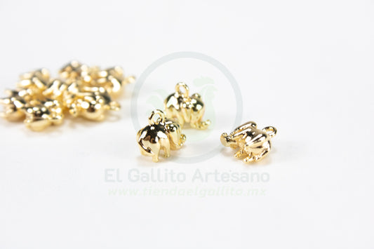 #707 Chapa de Oro - Dije Elefante Super Mini (PIEZA) (NUEVO)