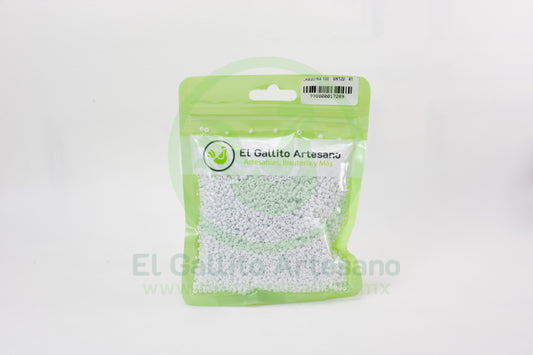 Chaquira 100-Gr120-41 | Blanco Mate