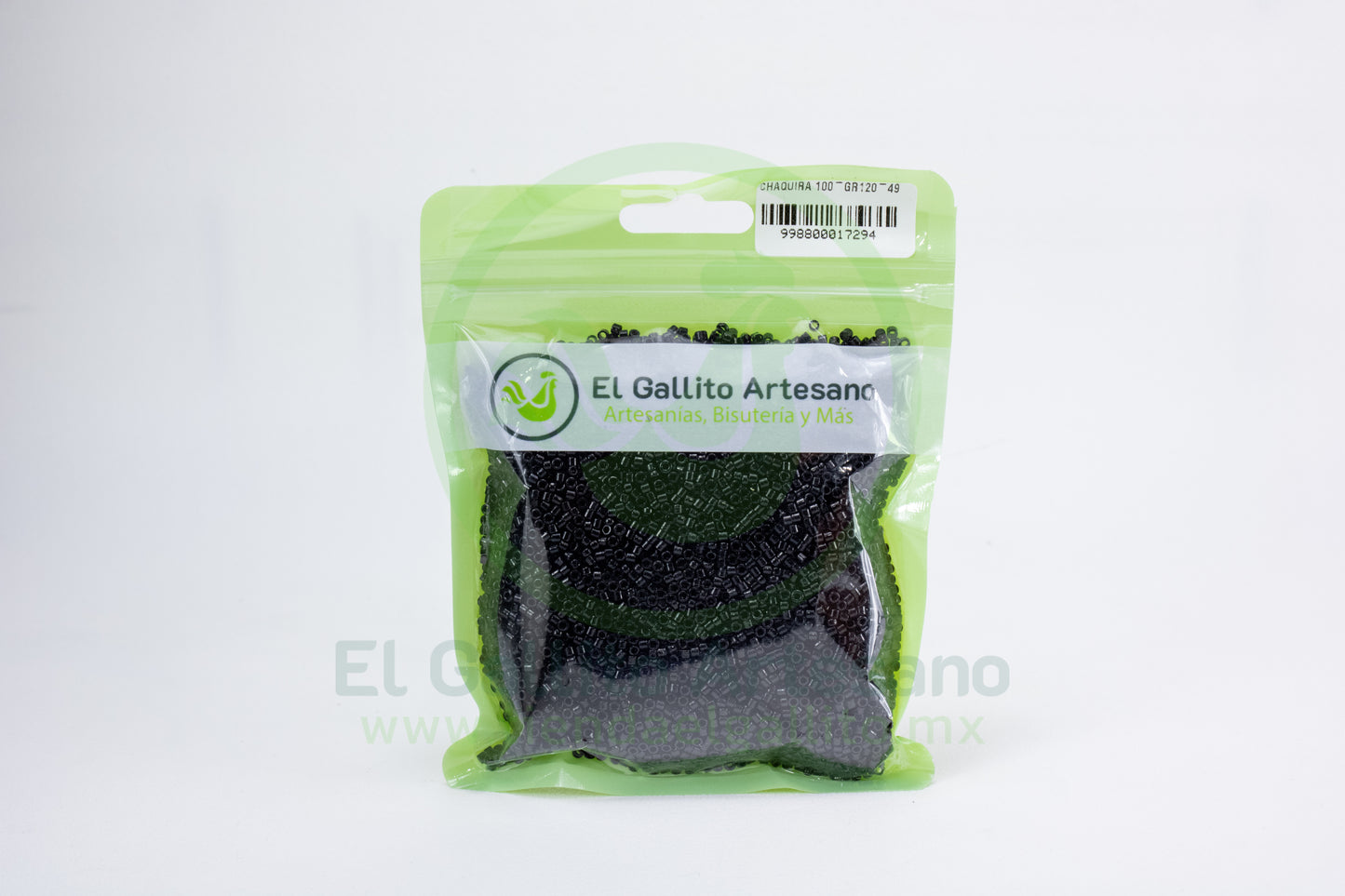 Chaquira 100-Gr120-49 | Negro