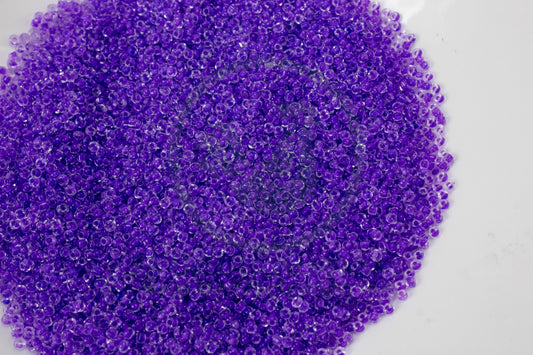 Chaquira 100-Gr120-135B | Morado Trans